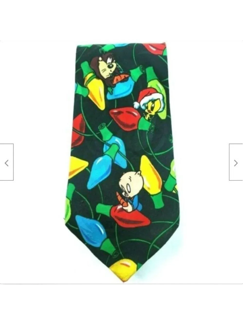 Looney Tunes Bugs Bunny Christmas Tie